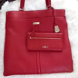Cole Haan tote with wallet